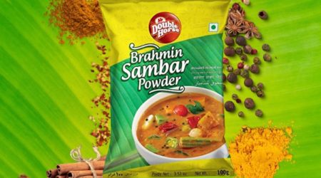 double horse brahmin sambar powder review
