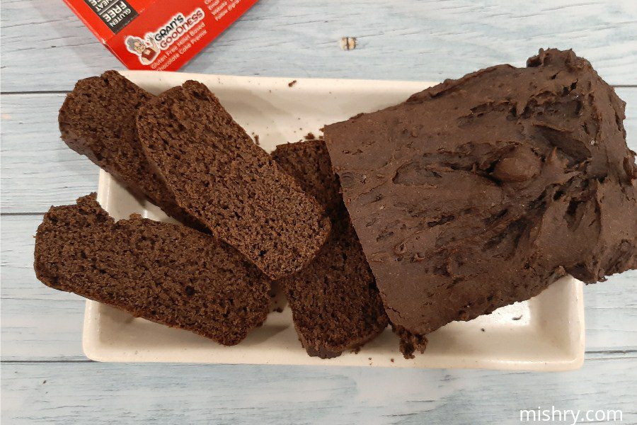 gran's goodness millet chocolate cake premix texture