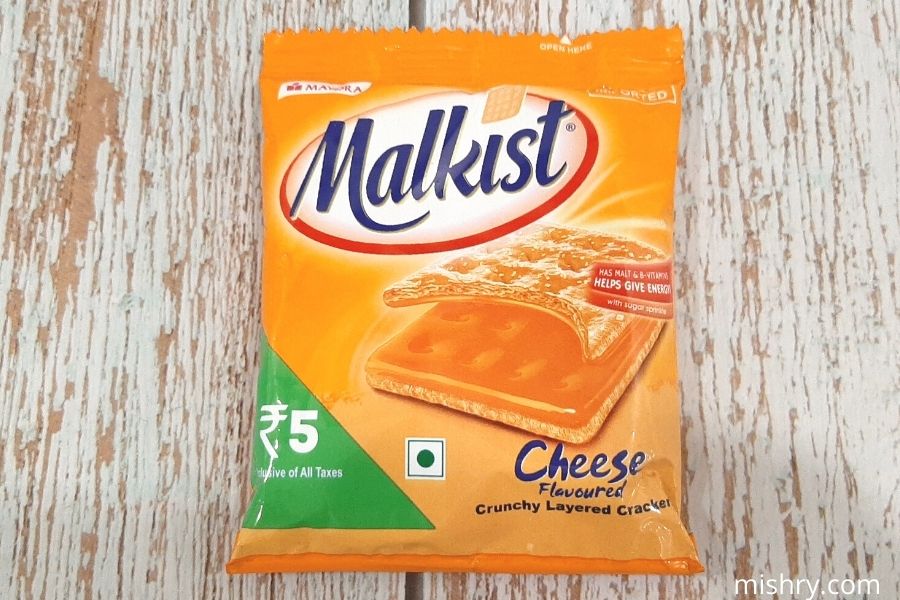 malkist cheese cracker packing