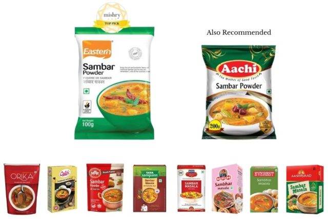 Best Sambar Masala Brands in India – Mishry (May 2024)