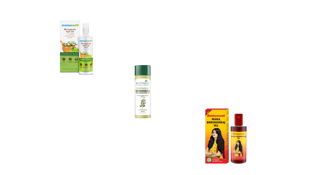 best bhringraj hair oils