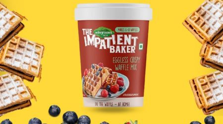 wingreens farms the impatient baker eggless crispy waffle review