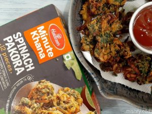 haldiram spinach pakora review