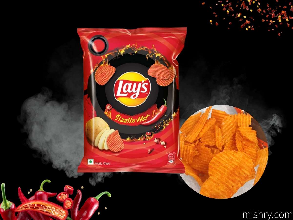 lay's sizzlin’ hot chips review