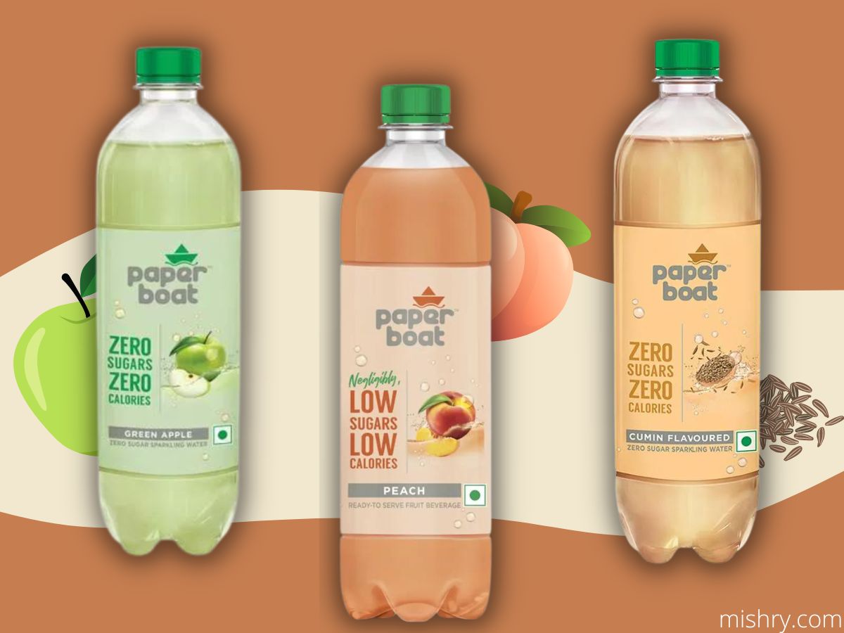 paper boat zero sugar sparkling water review