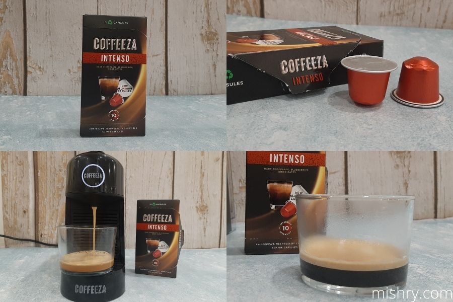 the review process of coffeeza coffee capsule intenso