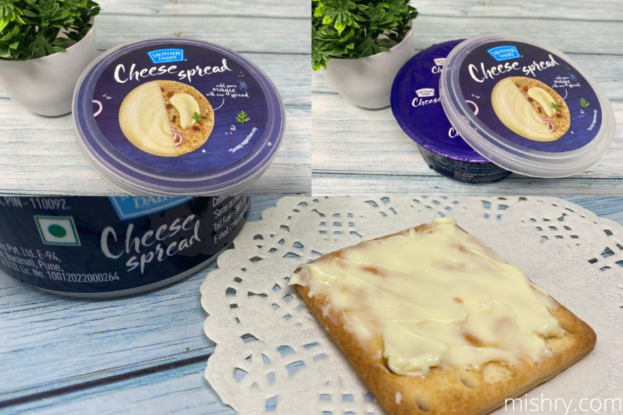 mother dairy cheese spread