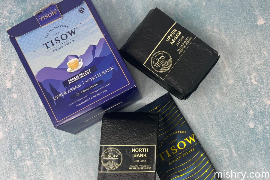 tisow assam select tea packaging