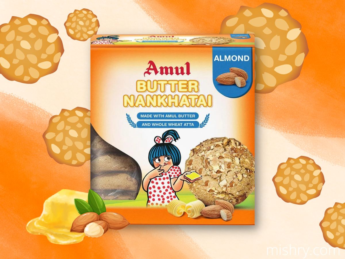 amul butter almond nankhatai review