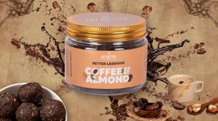 eat better co. coffee and almond laddoos review