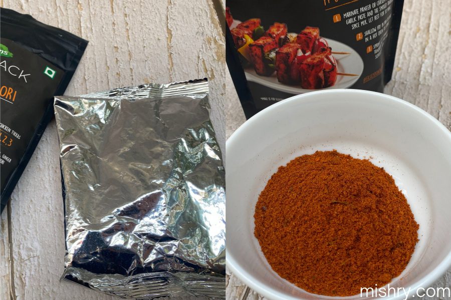 wingreens farms spice rack all in one smoked tandoori spice mix appearance