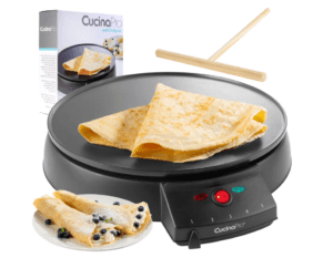 Crepe Maker and Non-Stick 12 Griddle by CucinaPro