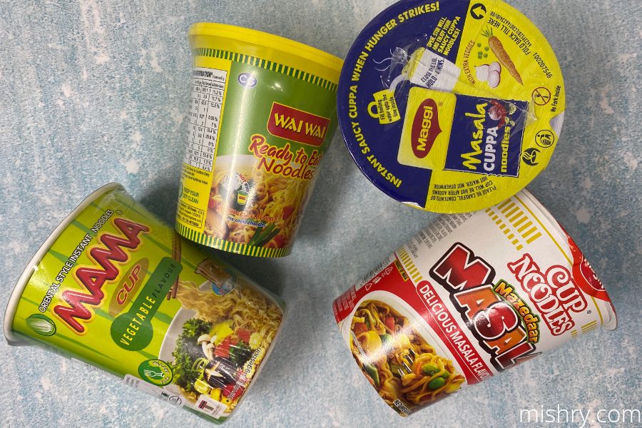 masala cup noodles overview
