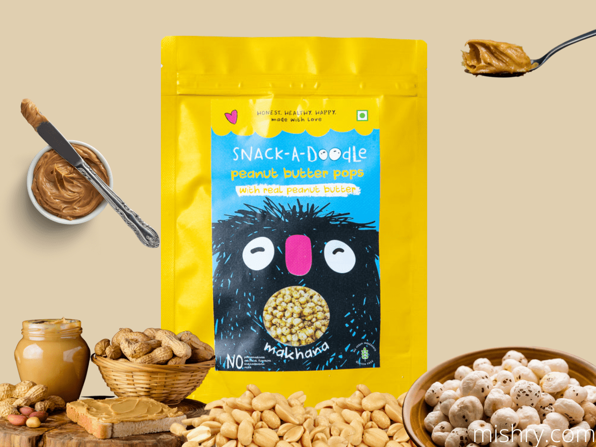 Nuts For Snack-A-Doodle Peanut Butter Makhana Pops Snack-A-Doodle Peanut  Butter Makhana Pops Review - Mishry (2023)