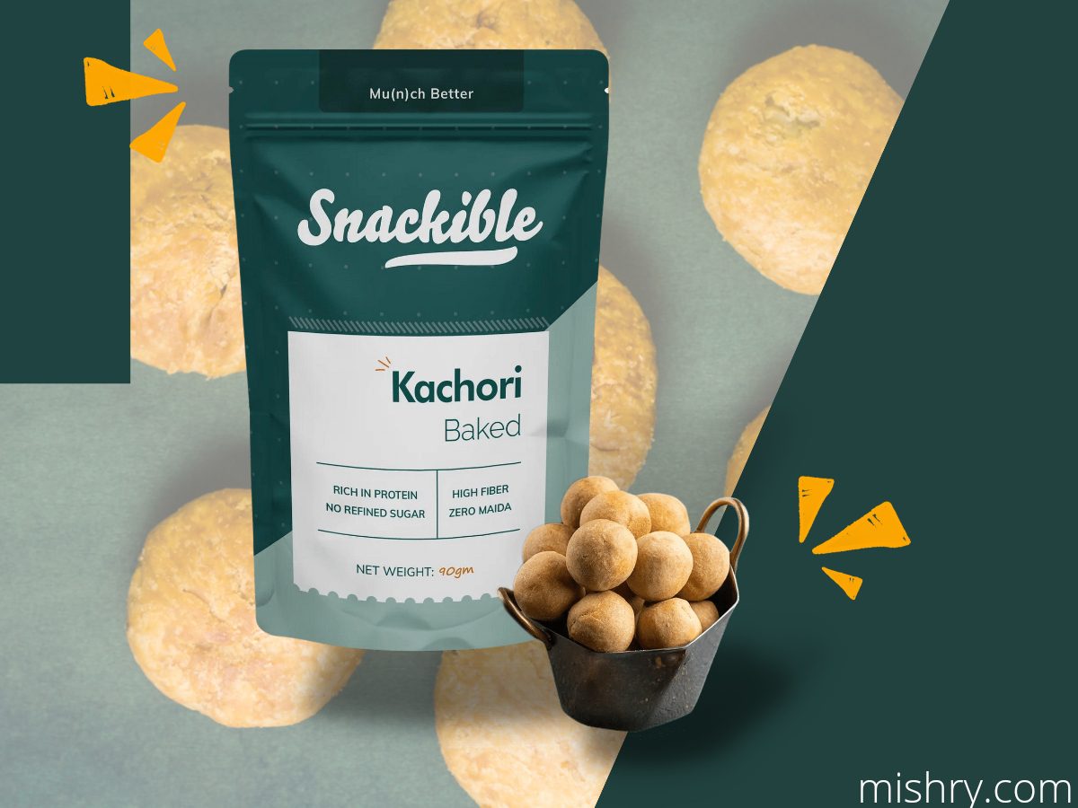 snackible baked kachori review