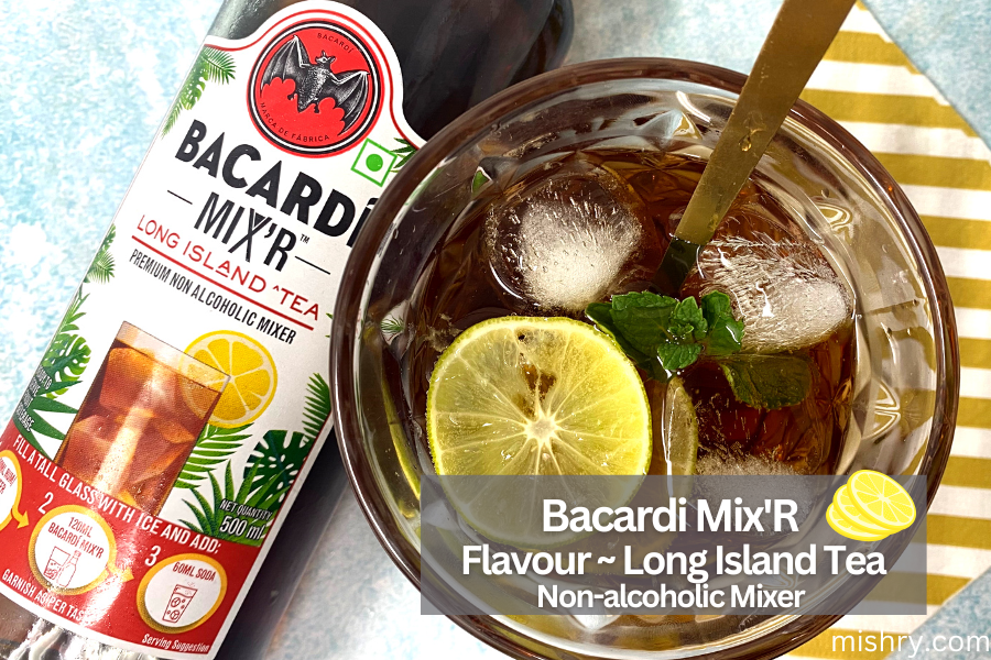 bacardi mixed drinks long island tea