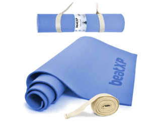 BOLDFIT 1/2-Inch Extra-Thick Yoga and Exercise Mat with Carrying