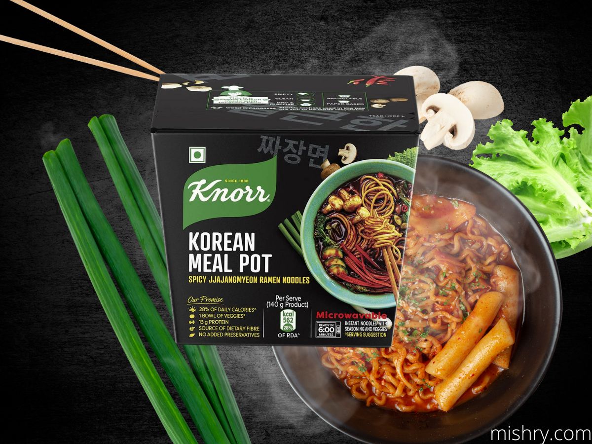 Knorr Korean Meal Pot: Jjajangmyeon Ramen Noodles Review (2023)