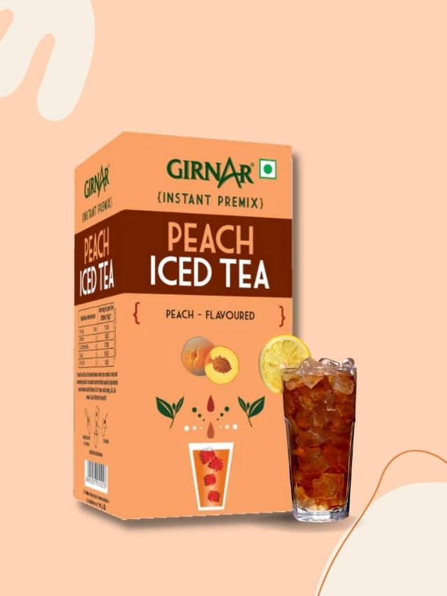 Beat the Heat with Girnar’s Instant Peach Iced Tea Premix