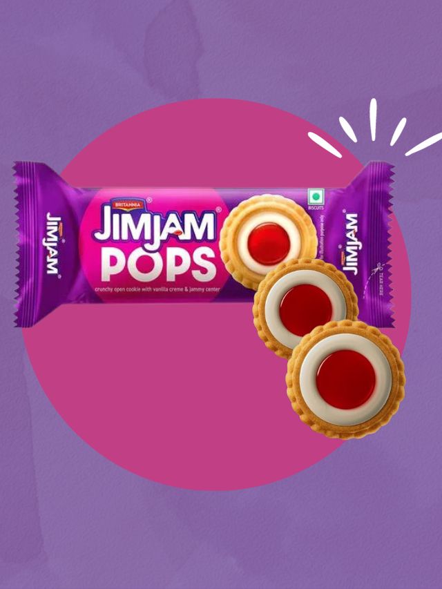 Britannia JimJam Pops Are Fun Open Creme Biscuits