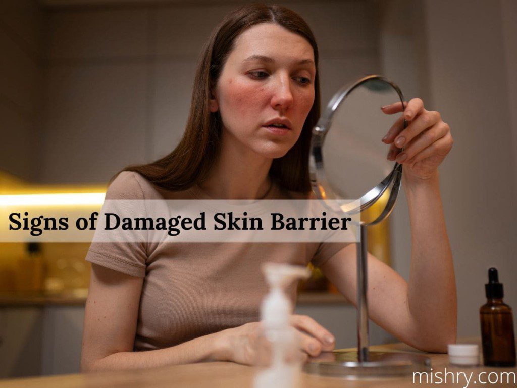 signs of damaged skin barrier