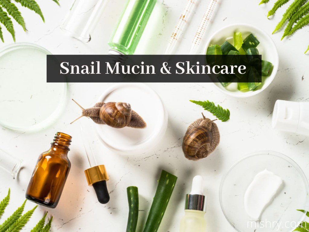 snail mucin and skincare