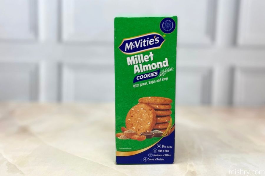 mcvities almond cookies pack