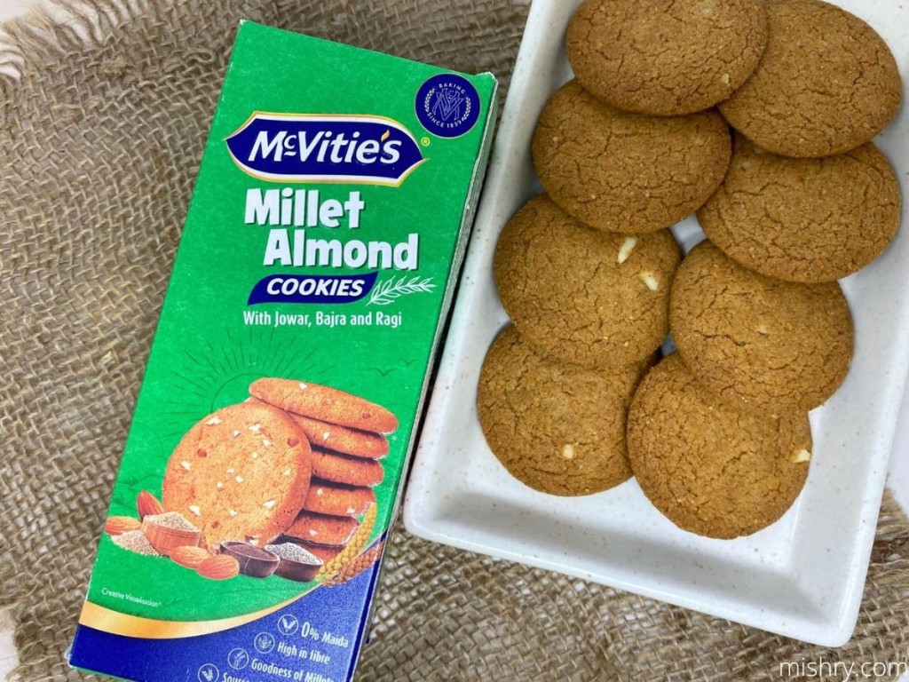 mcvities millet almond cookies review
